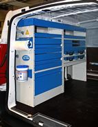 scaffalature e accessori per furgone officina Jumpy a Torino